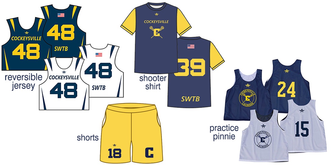 Lax Pinnie Size Chart